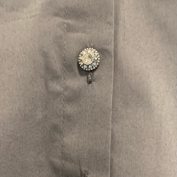 Jewel Button-Front - NY&C Madison Shirt Brand New with Tags - Picture 3 of 10